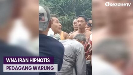 2 WNA Asal Iran Nyaris Diamuk Massa Usai Ketahuan Hipnotis Pedagang Warung