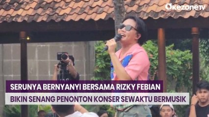 Serunya Piknik Ditemani Rizky Febian di Konser Sewaktu Bermusik