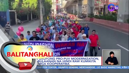 DOTR: Hanggang dec. 31 na lang puwedeng bumiyahe ang mga PUV na wala pang kooperatiba | BT