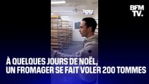 TANGUY DE BFM - À quelques jours des fêtes de fin d'années, un fromager se fait voler 200 tommes