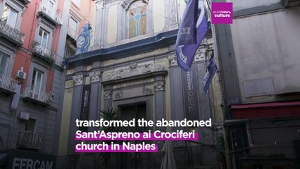 Celebrated Italian sculptor Jago unveils spectacular new artwork in Naples