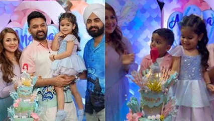 Kapil Sharma Daughter Anayra 4th Birthday Cake Cutting Inside Video Viral | Boldsky