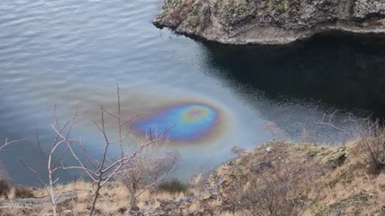 Otomobiliyle baraja düşen Eda hemşire yüzerek çıktı