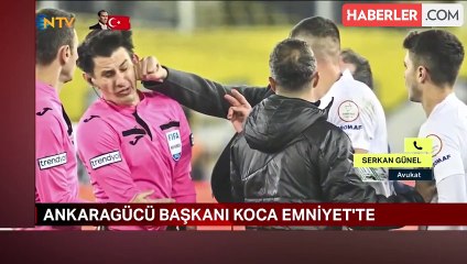 Télécharger la video: Hakem Halil Umut Meler'e yumruk atan Ankaragücü Başkanı Faruk Koca'nın 6,5 yılla yargılanması bekleniyor