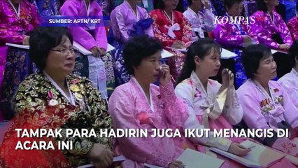 Momen Kim Jong Un Usap Air Mata saat Lakukan Pertemuan dengan Ibu-Ibu di Korea Utara