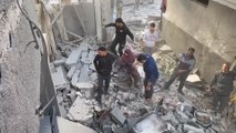 قصف إسرائيلي عنيف على منازل في حي الشيخ رضوان بغزة