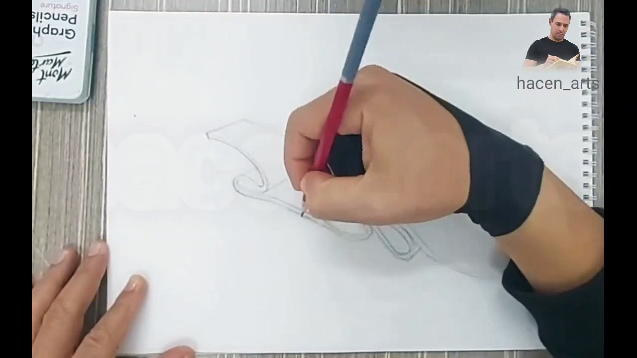 الرسم بألوان الباستل drawind with pastel
