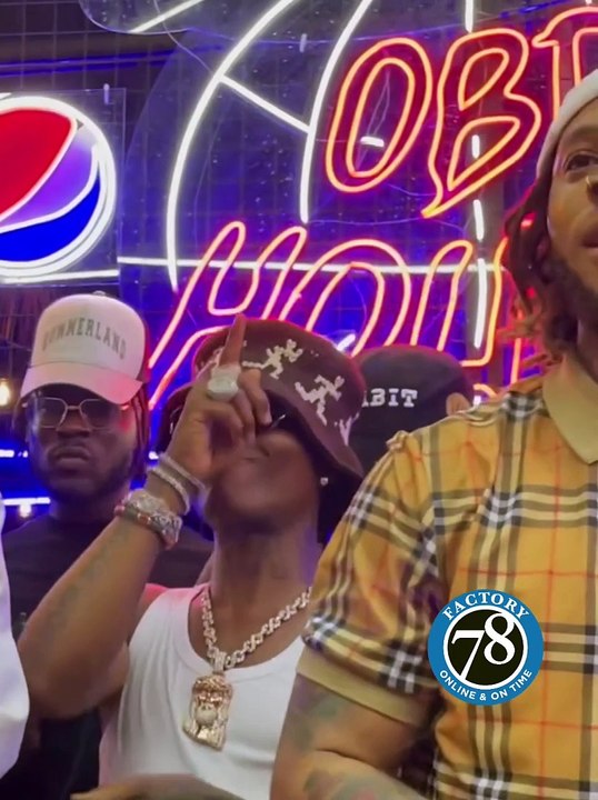 SWEET WEEKEND DON START O!  Dj Obi and Wizkid