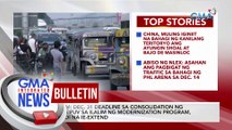 PBBM: Dec. 31 deadline sa consolidation ng mga PUV sa ilalim ng modernization program, hindi na ie-extend | GMA Integrated News Bulletin