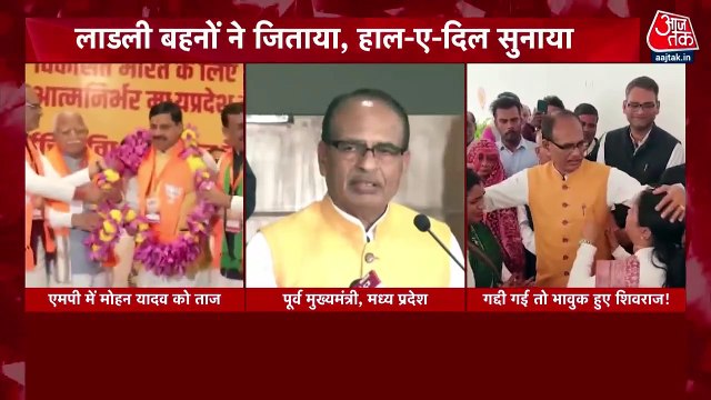 Shivraj Singh gives farewell speech before leaving CM House