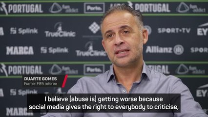 Former FIFA referee explains why abuse is getting worse for officials