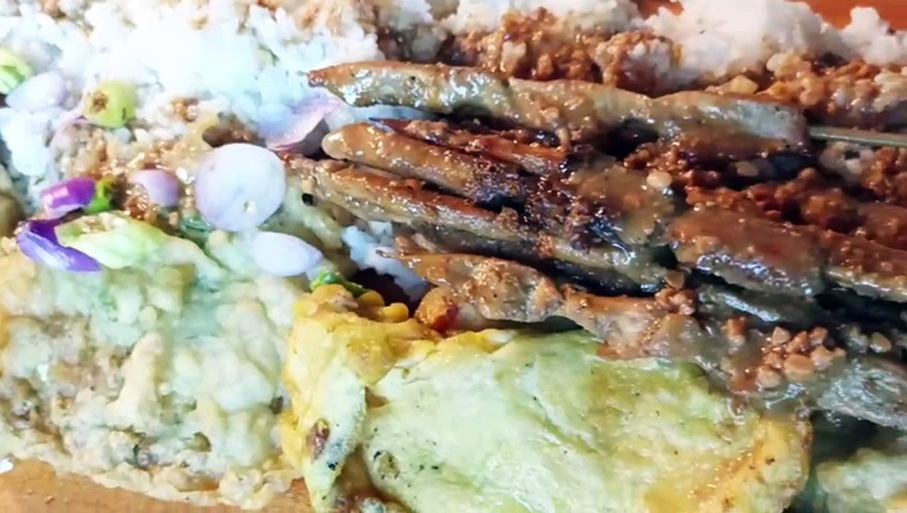 MUKBANG CHICKEN SATAY WITH MY HUSBAND, REALLY EXCITING