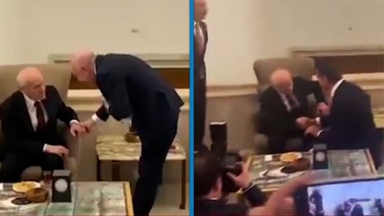 Mustafa Sarıgül’ün Devlet Bahçeli ile samimi anları kameralara yansıdı