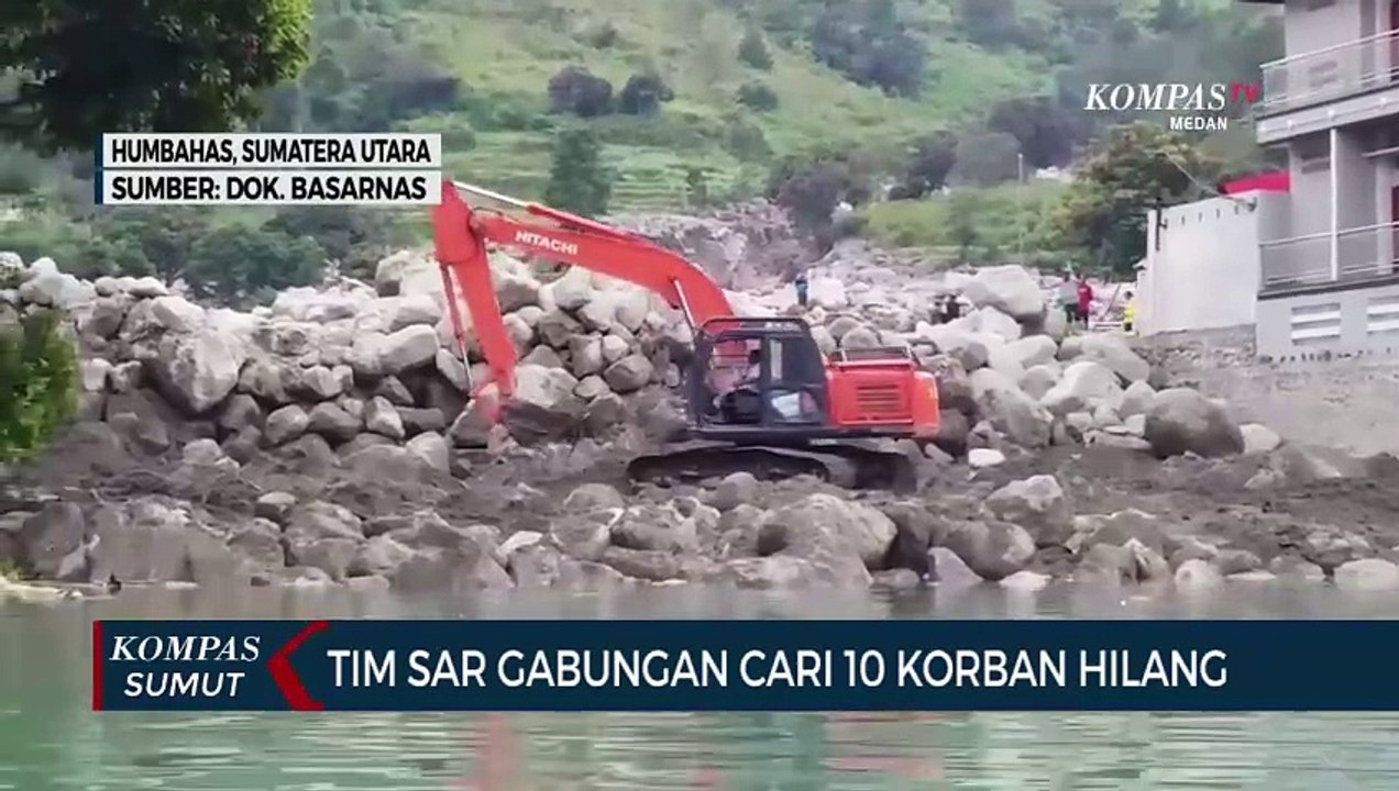 Tim SAR Gabungan Masih Cari 10 Korban Hilang Banjir Bandang dan Longsor di Humbahas
