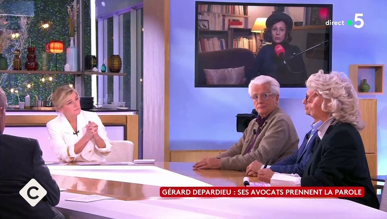 Isabelle Mergault s'en prend violemment à l'avocate de Gérard Depardieu qui était hier soir dans "C à vous": "Ferme bien ta gueule ! Et l'emprise ça te parle, connasse ?"