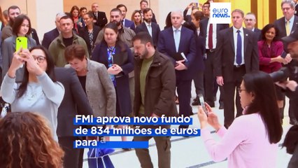 Fundo Monetário Internacional dá luz verde à transferência de 900 milhões para a Ucrânia