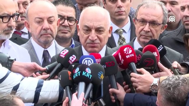 TFF Başkanı Büyükekşi: TFF olarak bu olayı şiddetle kınıyoruz