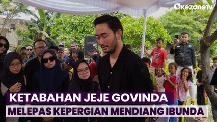Jeje Govinda Tegar Lepas Kepergian Sang Ibunda, Meski Tanpa Kehadiran Istrinya Syahnaz Sadiqah