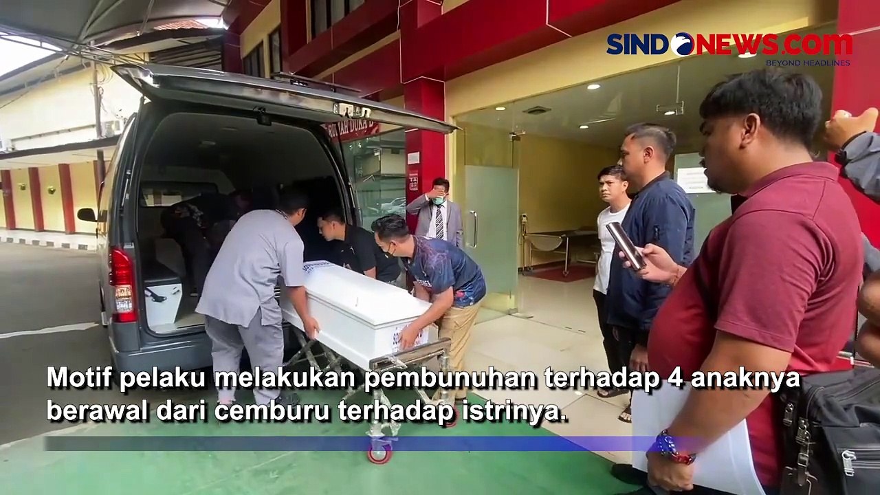 Polisi: Motif Pembunuhan 4 Anak oleh Ayah Kandung akibat Cemburu Terhadap Istri