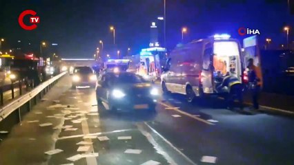Zeytinburnu E-5’te makas atan maganda kazaya neden olup kaçtı: 3 yaralı