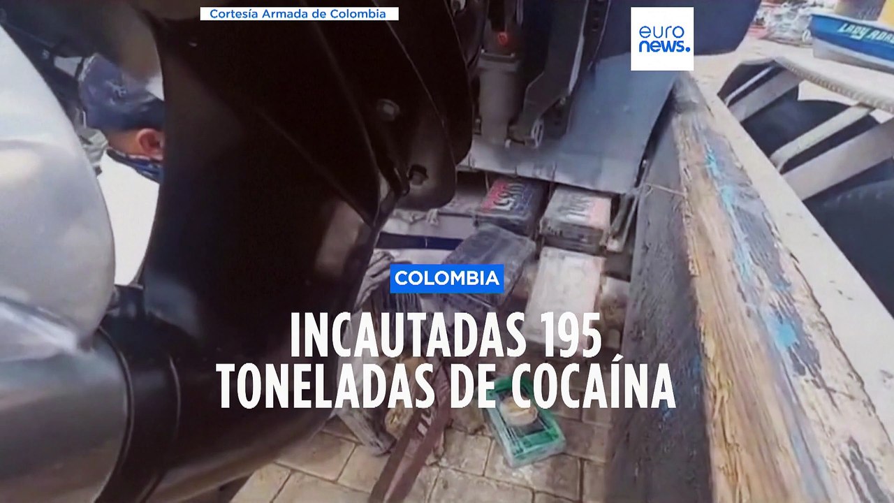 Duro golpe al narcotráfico con la incautación de cientos de toneladas de drogas