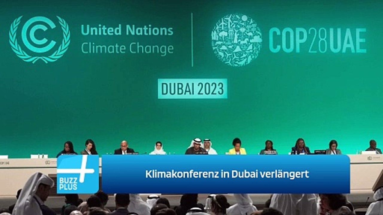 Klimakonferenz in Dubai verlängert