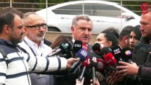 Gençlik ve Spor Bakanı Osman Aşkın Bak, Hakem Halil Umut Meler’in tedavi gördüğü hastane önünde açıklama yaptı