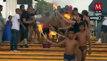 Clavadistas de la quebrada de Acapulco se unen para ayudar tras el paso del huracán Otis