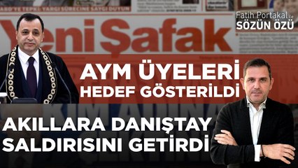 Video herunterladen: YANDAŞ MEDYA AYM ÜYELERİNİ HEDEF GÖSTERDİ! AKILLARA DANIŞTAY SALDIRISINI GETİRDİ!