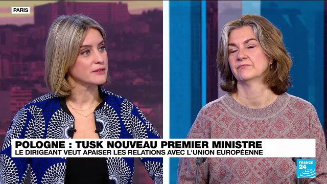 Pologne : Donald Tusk, chef de file des pro-européens, élu premier ministre par le Parlement