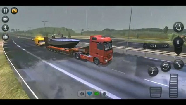 Truck simulator gameplay video | Real graphics truck driving | #gaming #trucksimulator