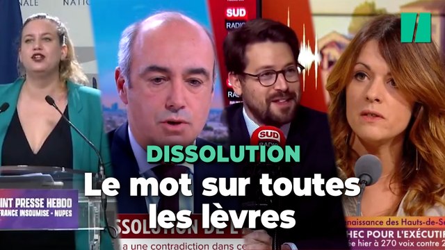 Après la motion de rejet sur l'immigration, le mot dissolution est sur toutes les lèvres
