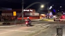 Motociclista cai de moto ao fazer manobra perigosa em Pinhais