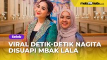 Viral Detik-Detik Nagita Slavina Disuapi Mbak Lala Pakai Tangan, Auto Ramai Dikomentari