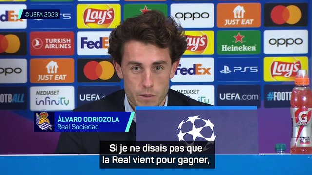 Odriozola à San Siro : Nous ne sommes pas ici pour prendre des photos