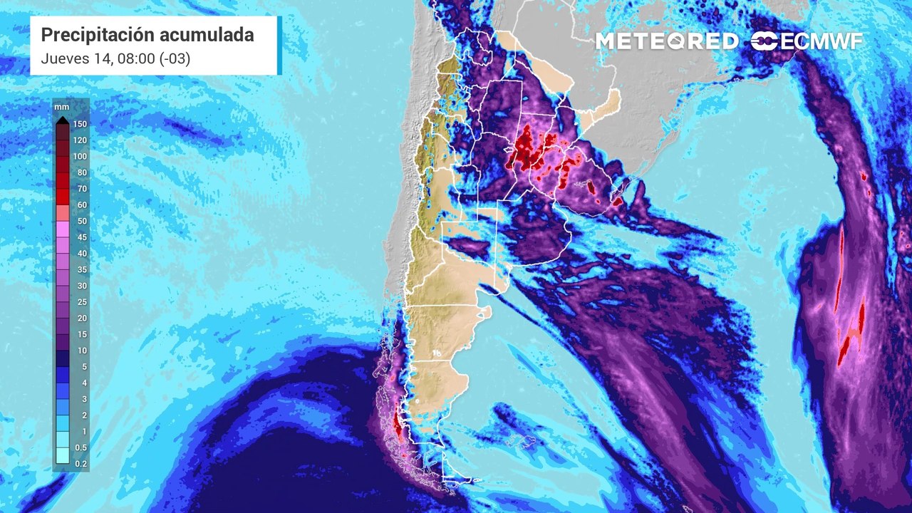 Acumulados de lluvia