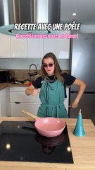 Recette ultra simpl, rapide et gourmande à faire avec une poêle  #onepan #onepanmeal #onepanrecipe