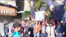 مسيرة حاشدة تجوب شوارع بني سويف لتشجيع المواطنين على المشاركة في الانتخابات الرئاسية