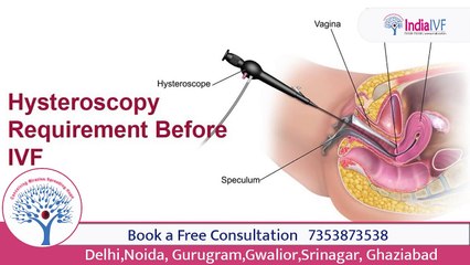 Role of Hysteroscopy in IVF | Dr. Richika Sahay Shukla | India IVF