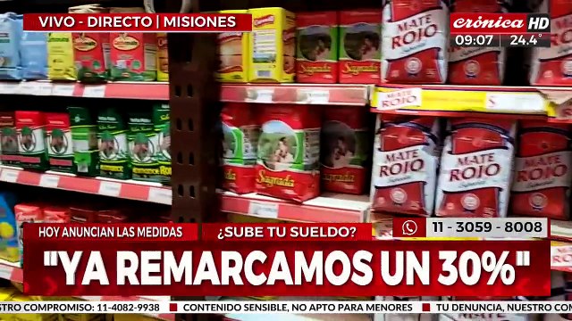 Supermercados mayoristas en alerta: Al mediodía cambiamos los precios