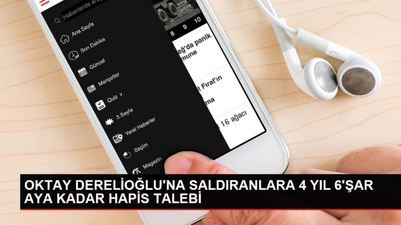 Oktay Derelioğlu'na trafikte saldıran şüphelilere hapis cezası istendi