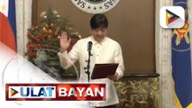 PBBM, pinangunahan ang oath-taking ceremony ng mga bagong talagang national executive board at...
