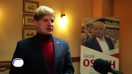 Olkusz - poseł  PiS Jacek Osuch zaprasza Olkuszan na wigilię