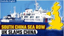 UK slams China over incidents in South China Sea against Philippines | Oneindia News