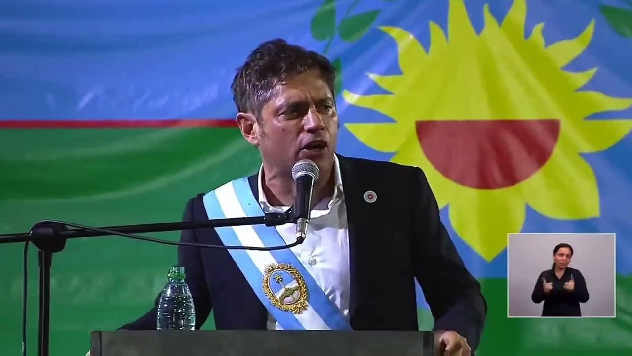 Axel Kicillof le mojó la oreja a los libertarios: ¡Viva la Justicia Social carajo!