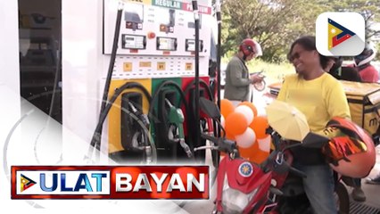 Gimik ng isang gasolinahan sa Davao City, patok sa mga motorista