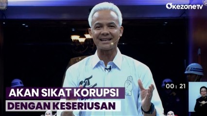 Paparkan Visi Misi, Ganjar Akan Sikat Korupsi dengan Keseriusan