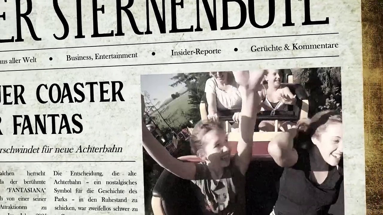 Big Dipper Coaster Stryker von MACK Rides für Erlebnispark FANTASIANA in Straßwalchen.