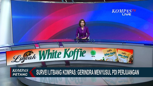 Hasil Survei Litbang Kompas Soal Elektabilitas Parpol: Gerindra Menyusul PDI-P