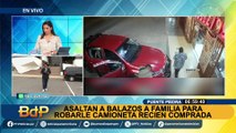 Puente Piedra: hombre se enfrenta a balazos a delincuentes que intentaron robar camioneta de su familia